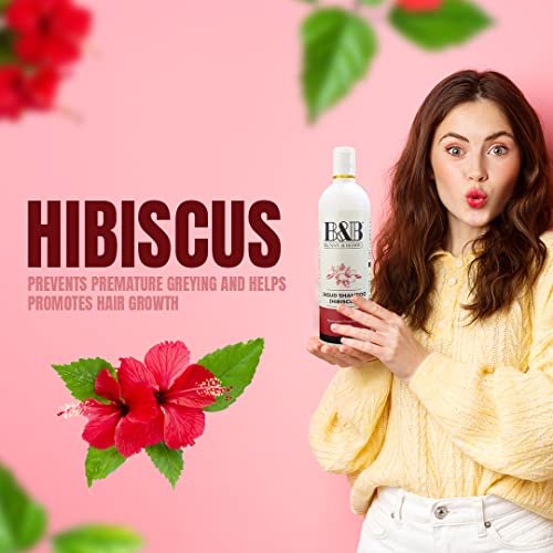 Image of B&B Jasud Shampoo (Hibiscus) Ayurvedic Proprietary Medicien 500 Ml (Pack Of 1)