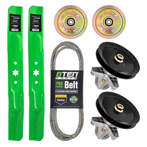 8TEN Deck Rebuild Kit for Craftsman MTD Troy-Bilt T1000 T1200 Pony Bronco TB42 42-Inch 942-04308 918-06991 954-04060C