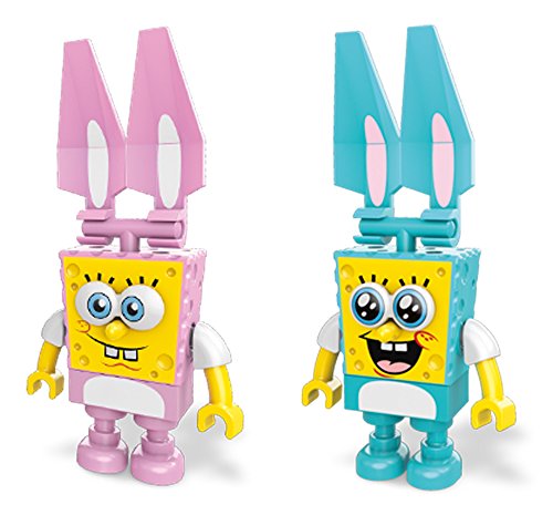 Mega Bloks Easter Collectibles SpongeBob - Styles May Vary