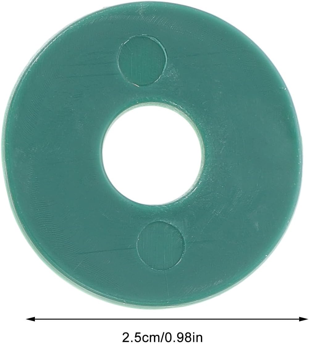 Greenhouse Fixing Clips Green 100 Sets PP with Washers