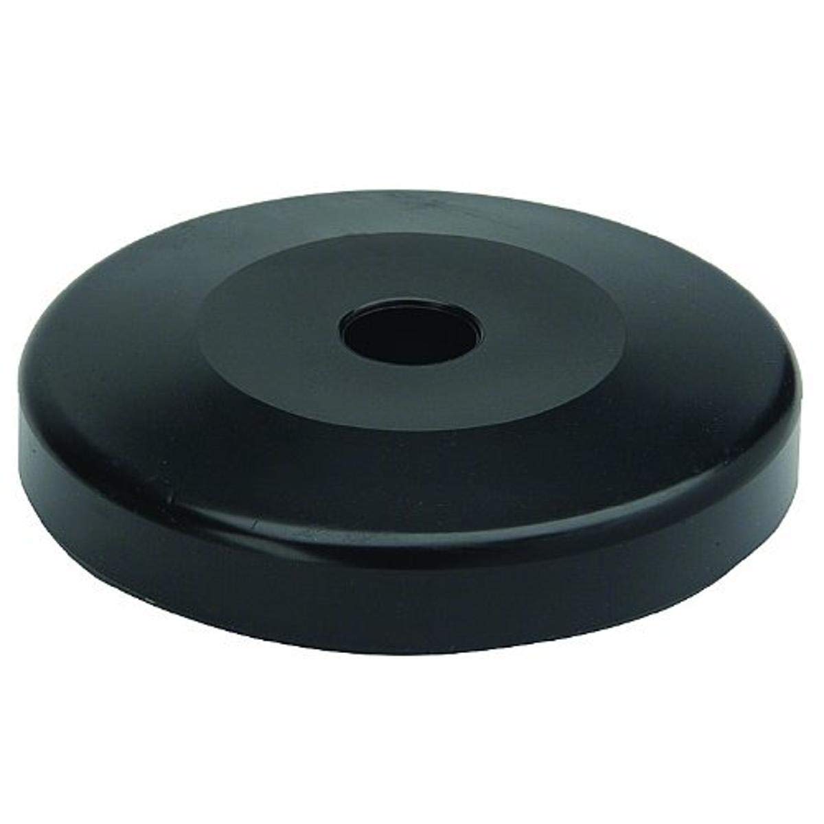 Aviditi Donut Bumpers for Swivel Casters, 3 Inch Diameter, for use with WSCASTER on Wire Shelving Units (4 Pack), Black