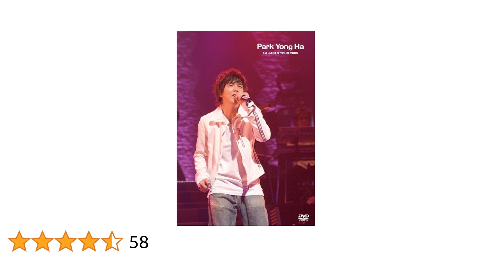 Amazon.co.jp: パク・ヨンハ 1st JAPAN TOUR 2005 [DVD] : パク