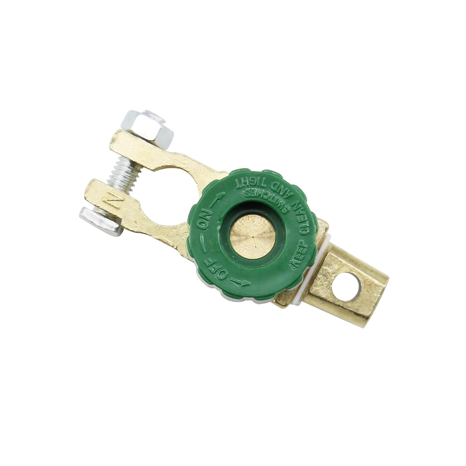 RonFin Car Battery Disconnect Switch, Universal Top Post