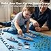 3 otters 27PCS Aircraft Carrier Toy Set, Army Men Military Set Battle Group Plastic Military Toy Aircraft Carrier Warplanes Battleship for Boys Kids Birthday Gift