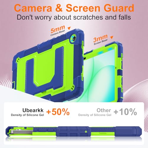 Carcasa resistente para Samsung Tab A9+ con correa ajustable 5