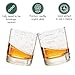 Greenline Goods Whiskey Glasses – Northern Summer Sky & Astronomy Constellations (Set of 2) – Etched 10 Oz Tumbler Gift Set - Old Fashioned Rocks Wisky Glass