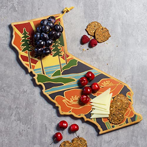 Tabla de Cortar de Bambú con Diseño California miniatura 3