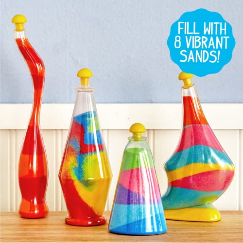 image for Made By Me Create Your Own Sand Art, 4 Sand Bottles & 2 Pendent Bottle