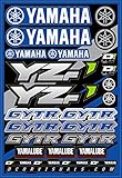 D'cor Visuals 40-50-100 Yamaha YZF Decal Sheet, 1 Pack