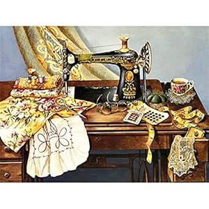 Diamant Schilderij Kits voor Volwassenen, 5D Diamond Art Naaimachine Diamant Schilderij Kinderen Volledige Boor Kristal Strass Kruissteek, Diamant Borduurwerk Foto’s Kunst Ambachten Huisdecoratie (50x70cm/20x