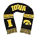 Iowa Hawkeyes Scarf - UI University of Iowa Classic