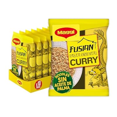 Nestle - Maggi Pasta Oriental Curry pack de 10