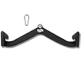 AWNOM LAT Pulldown Attachments for Cable Machines, Cable Machine Attachments for Home Gym T Bar V Bar LAT Pulldown Machines Attachments, Back Tricep Bar Strength Training Handle Grip