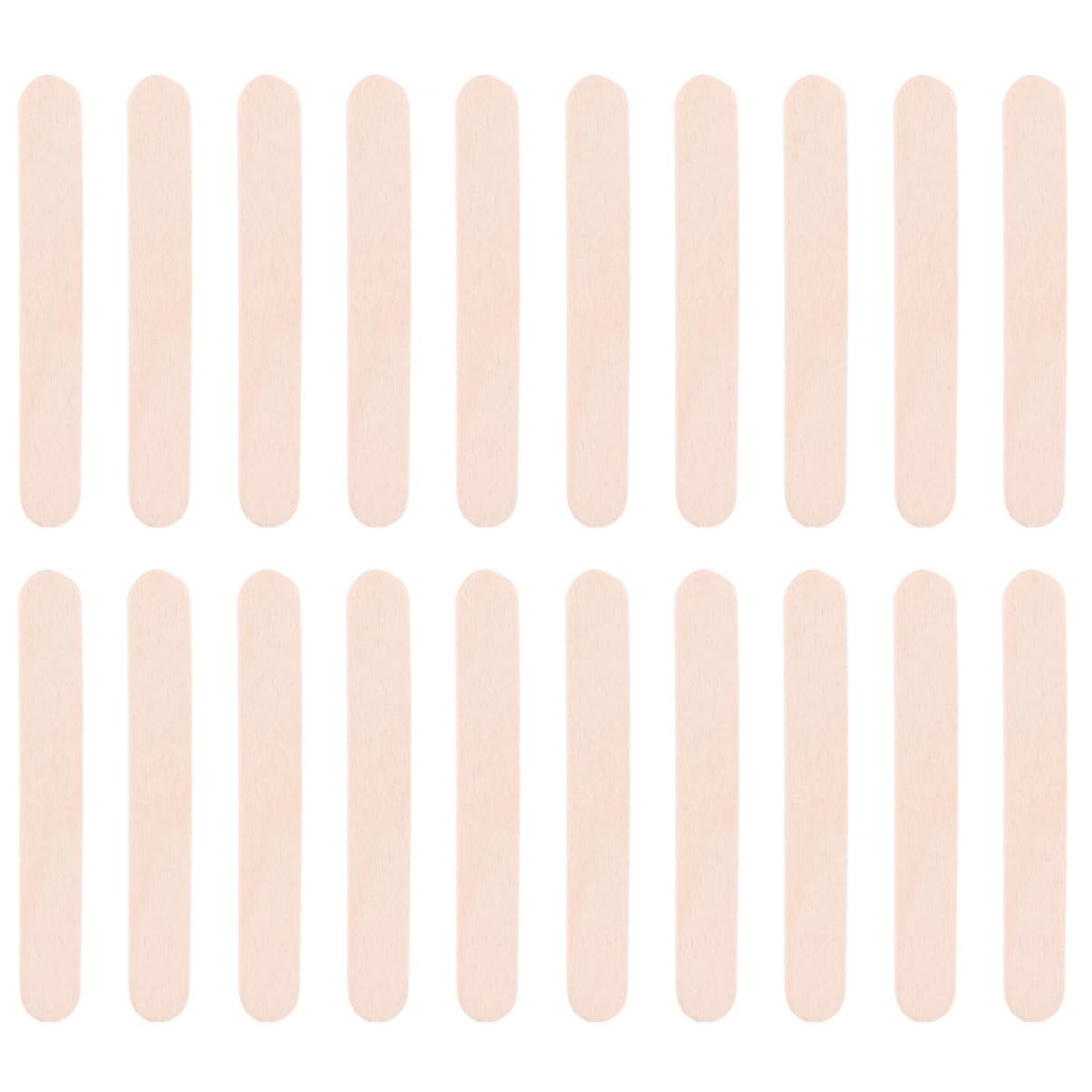 COSMEVIVI 200pcs Hair Removal Wax Sticks Facial Wax Applicator Brow Wax Sticks Hair Removal Spatula Multi-Function Wax Applicators