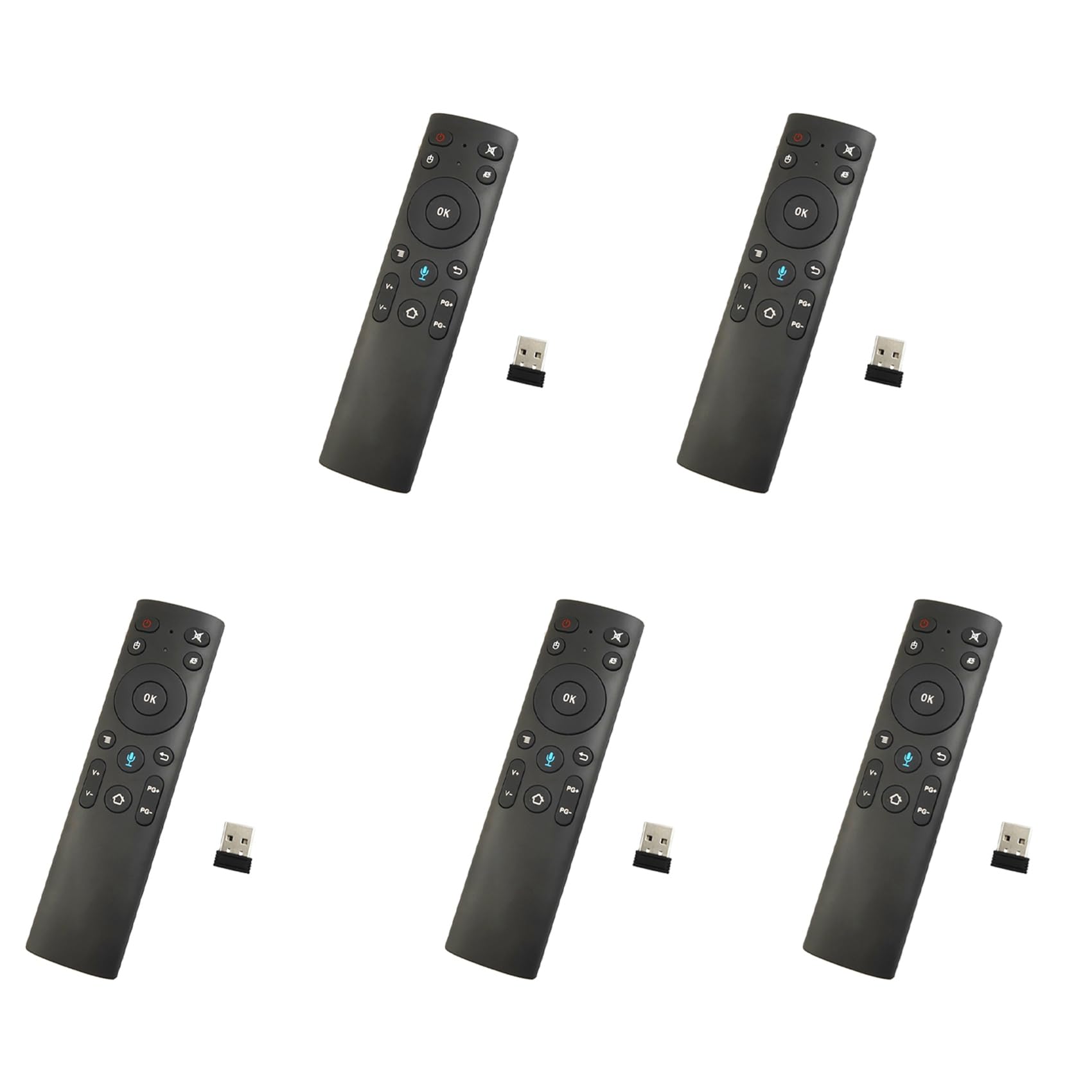 Télécommande vocale Bluetooth Q5 Air Mouse pour Smart TV et box Android