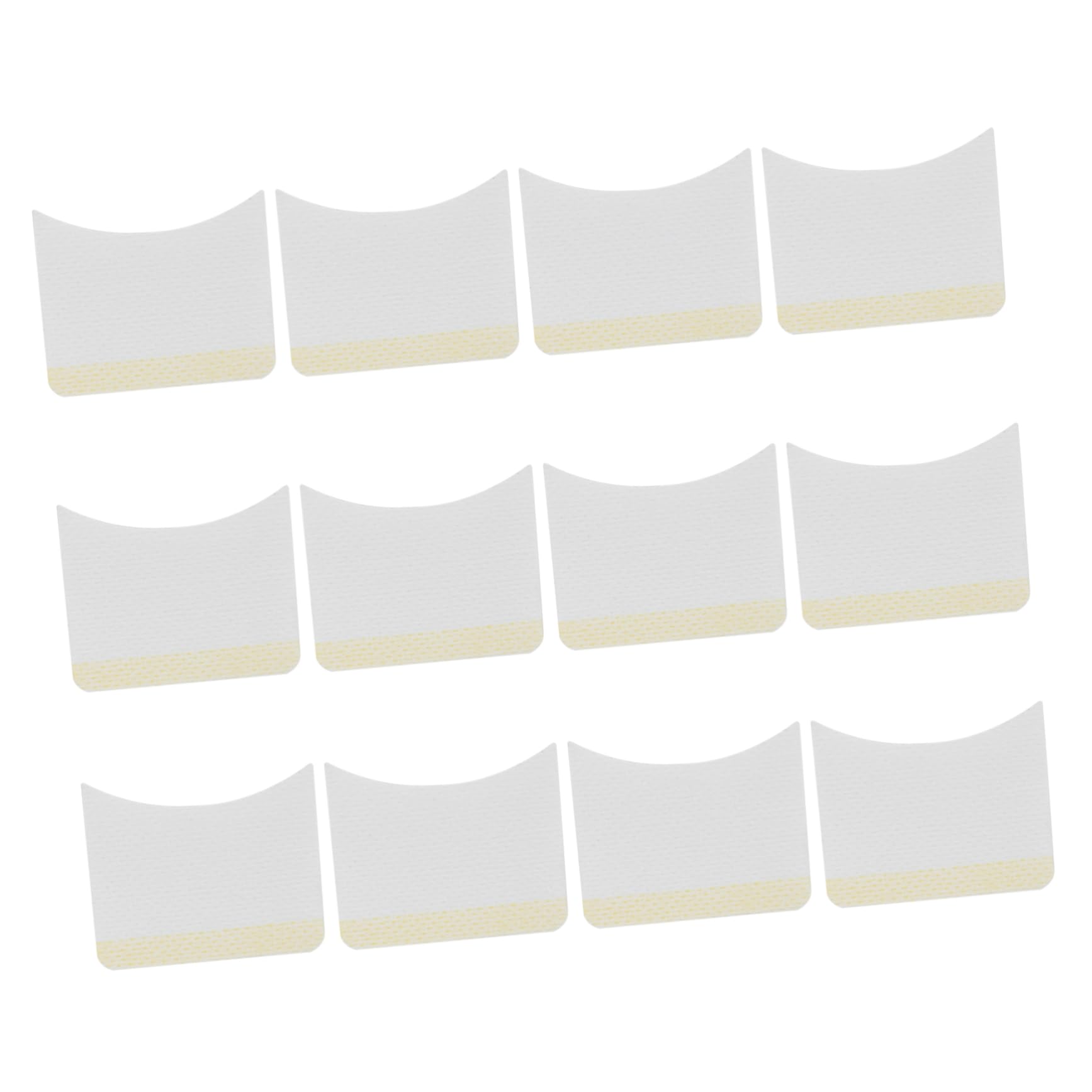 Beavorty Sets Non-woven Eyelash Pad Clean Kit Discharge Makeup Pads for Lash Extensions Safe Pcs