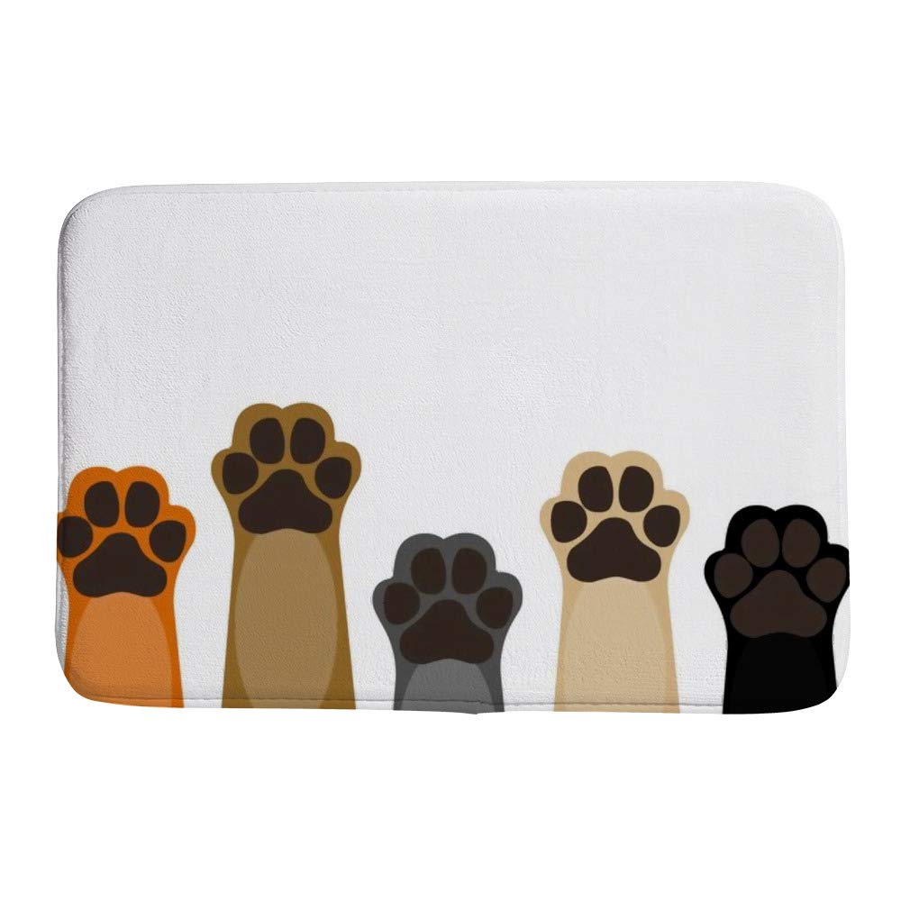 Tapis de bain CHEHONG Palm Dog doux pour sublimer votre douche quotidienne