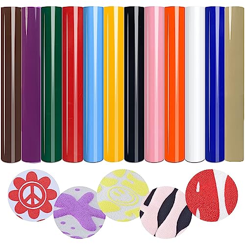 👕【Ampia applicazione】Il vinile Puff Print è adatto a cotone, poliestere, poliestere, misto cotone, spandex, ecc. Ampiamente utilizzato per disegnare borse di tela, scarpe, magliette, giacche, jeans, cuscini, cappelli e altro ancora.