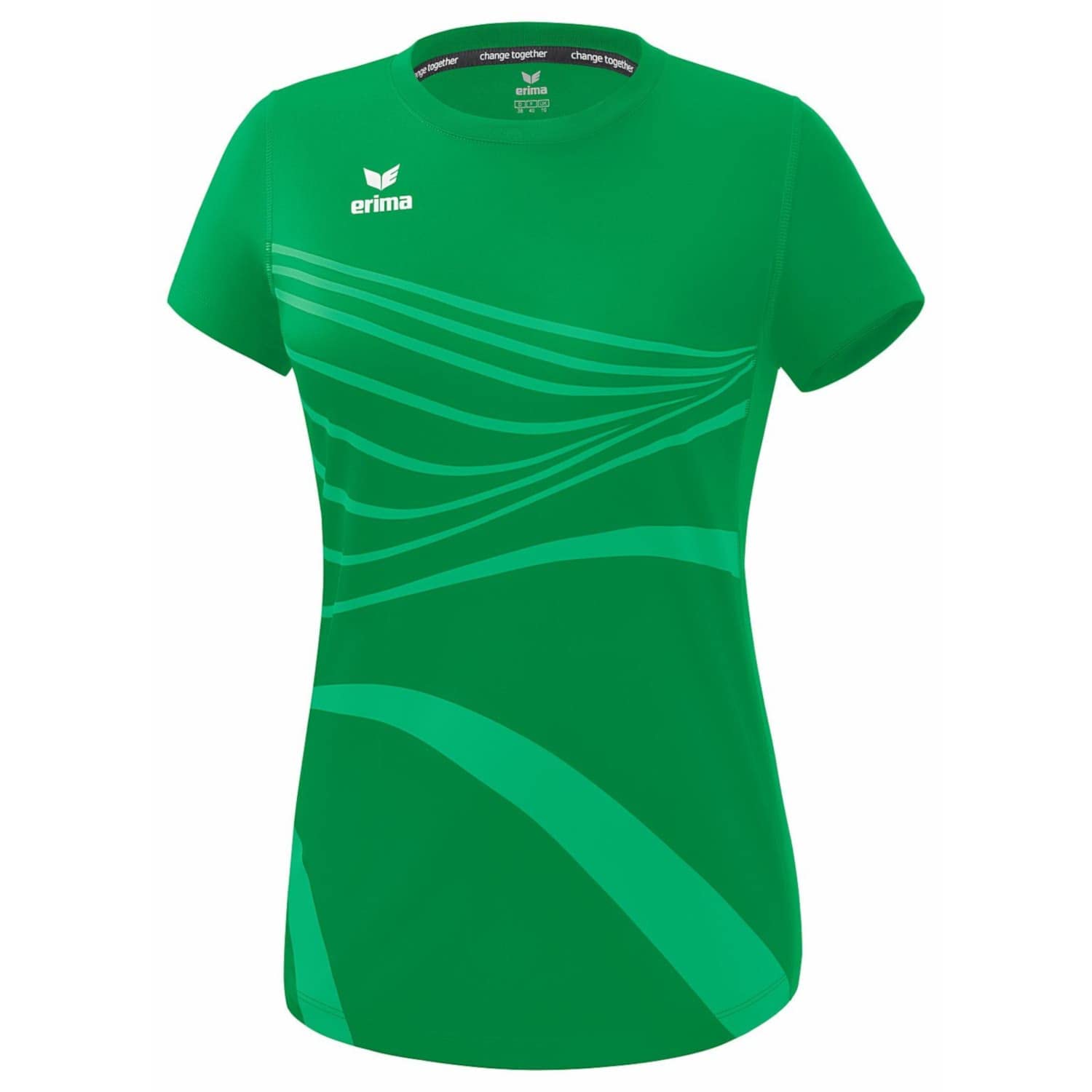 Erima Women's Racing 2.0 T-Shirt, Emerald, 36