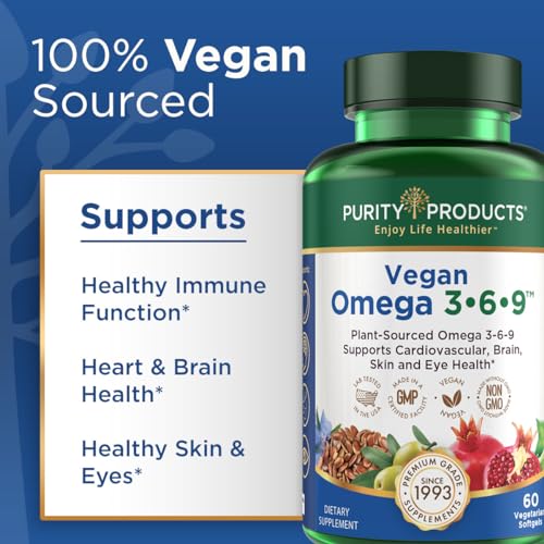 Purity Products 3131 Omega 3-6-9 Vegan And Vegetarian Omega Formula thumb #2