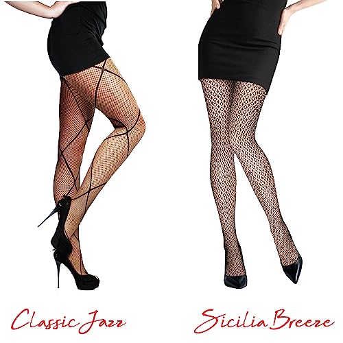 TouchUps Fishnet Stockings Fashion Stockings High Waist Bottom Wear Pull-on Style Breathable, Comfortable4