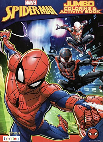Marvel Comics 43221-1715 Spider-Man Coloring & Activity Book Set 2 Books thumb #5