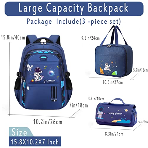 Backpack for Boys - Schoolbag for Boys Kids Children, Boy Backpacks Set with Lunch Box and Pencil Case, mochilas escolares para niños school bags for kids2