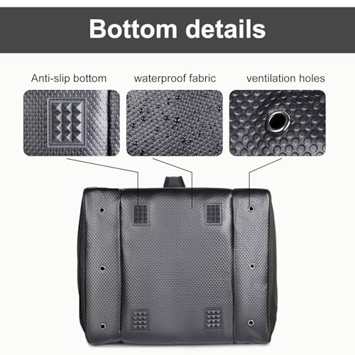 Bolsa de esquí impermeable con capacidad de 50L y compartimentos para botas y casco 6