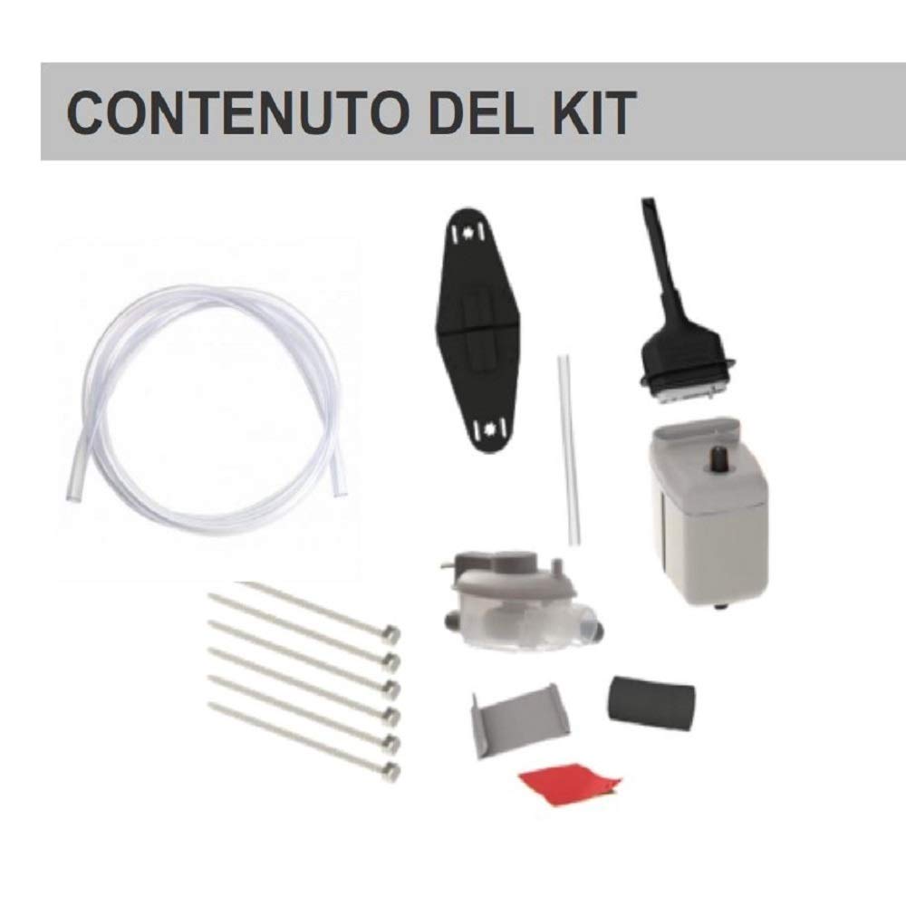 Sauermann - Bomba de drenaje de condensación de pistón Si-27 para aire acondicionado, color turquesa, de aluminio, moderna y decorativa