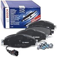 Bosch BP1505 Bremsbeläge - Vorderachse - ECE-R90 Zertifizierung - vier Bremsbeläge pro Set
