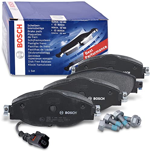 Bosch BP1505 Bremsbeläge - Vorderachse - ECE-R90 Zertifizierung - vier Bremsbeläge pro Set