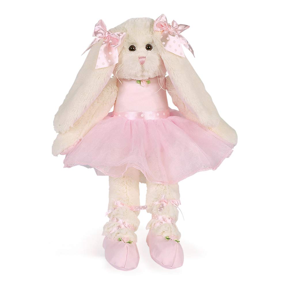 Bearington Collection Lil' Bunny Tutu Plush Stuffed Animal Ballerina Bu