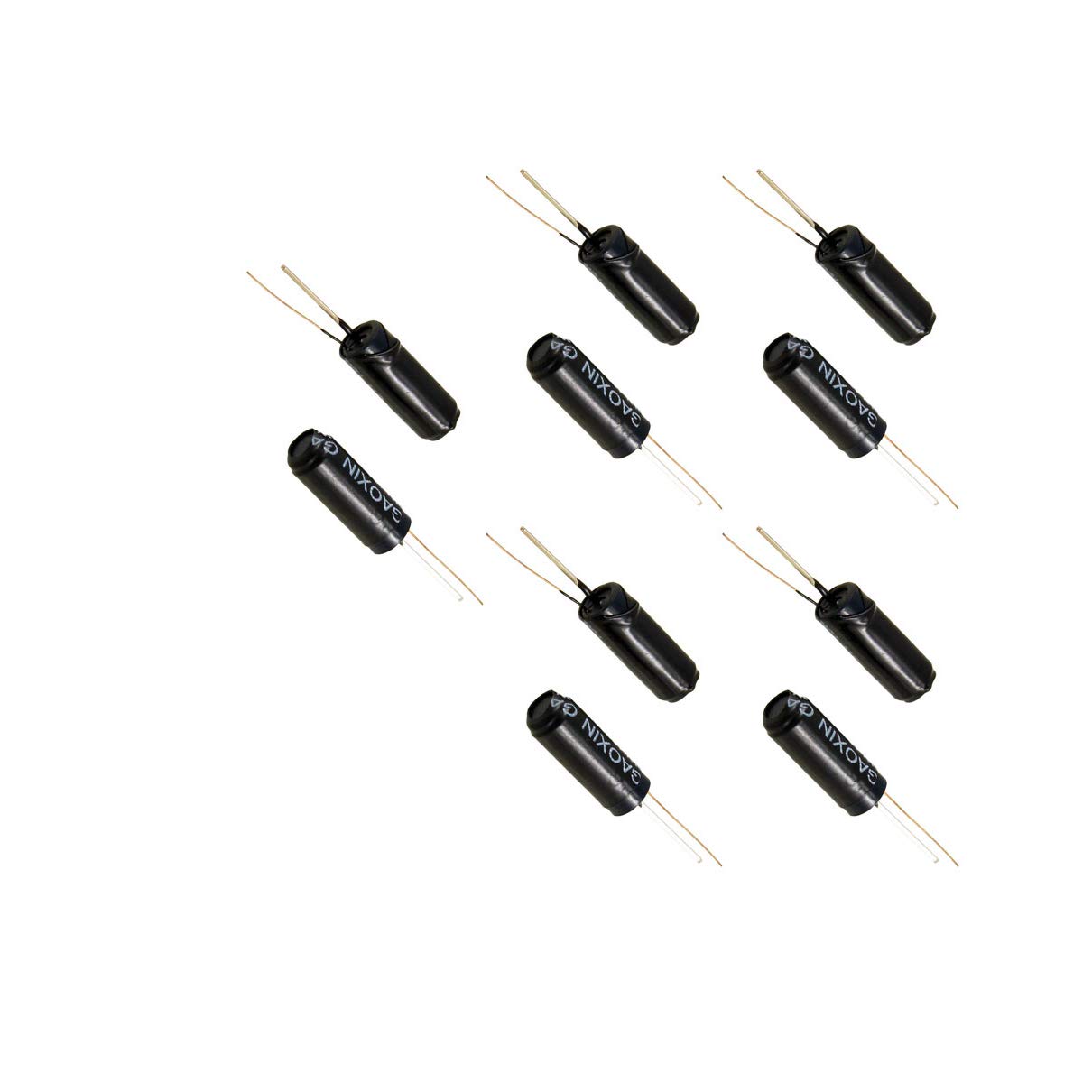 Aexit 0.6mm Pin Controls & Indicators Dia SW-18020P Ball Rolling Sensor Vibration Actuated Switches Switch 10pcs