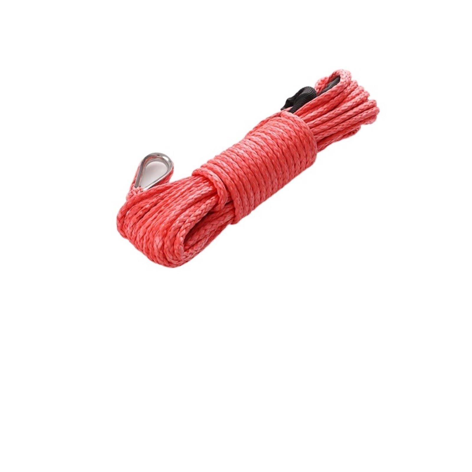 Câble de treuil en fibre synthétique rouge 7700lbs haute sécurité