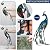 TERESA'S Collections Outdoor Decor Peacock Yard Art Garden Sculptures & Statues,Blue Small Metal Bird Lawn Ornaments,22.4" Outside Mardi Gras Decorations for Porch,Patio,Pond Decor,Gifts for Mom
