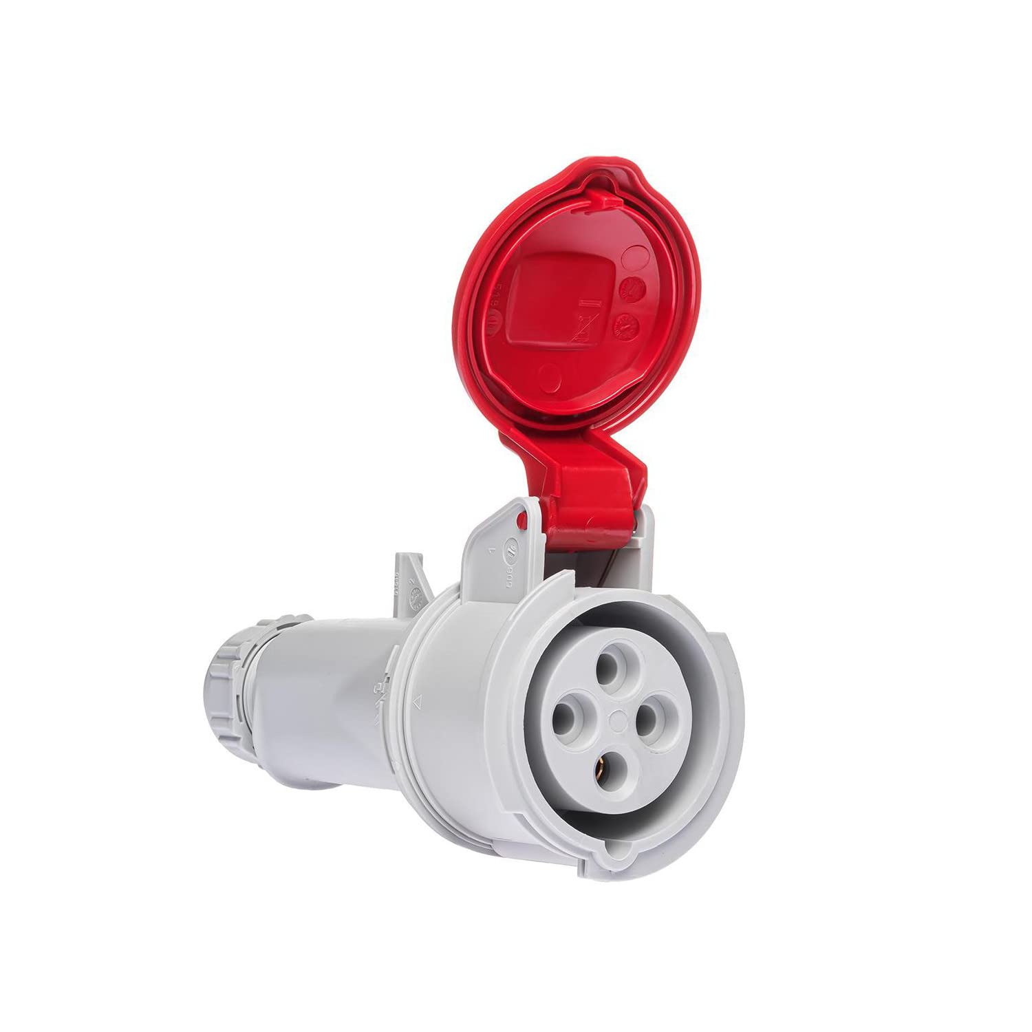 IDE 03202 bases aériennes basse tension, Code heure 6, IP44 – 16 a-​3p + t-​380/​415 V