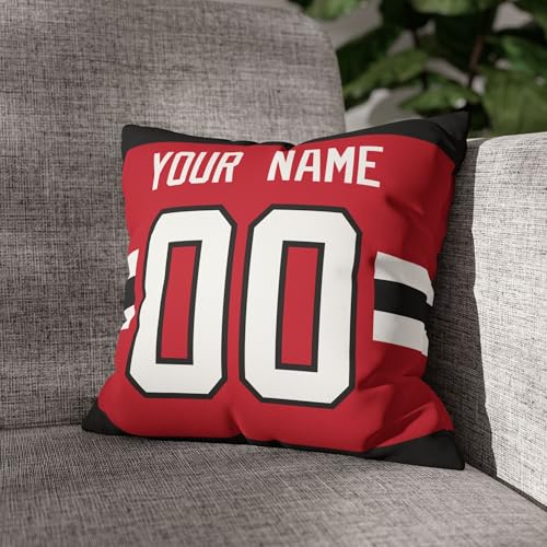 Image of ANTKING Throw Pillow 2 Packs Personalized Custom Any Name Number for Men Women Boy Gifts