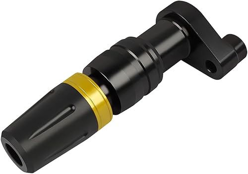 Para XJ6 XJ 6 XJR1300 FJR 1300 CNC Escape Sliders Crash Pads Protector Accesorios FZ1 FZ6N FZ6S FZ6R FZ8 FZ-25 FZ6 Protector de caídas (Color oro,