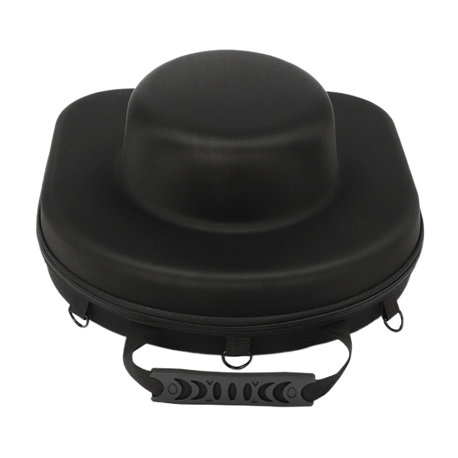 Hat Box,Cowboy Hat Storage Bag,Cowboy Hat Box,Cowboy Hat Holder for Travel – Crush Proof Hat Carrier Case for Travel Protects up to 7-10 Cowboy,Shoulder Strap & Luggage Strap,Balck,for Cowboy Hats