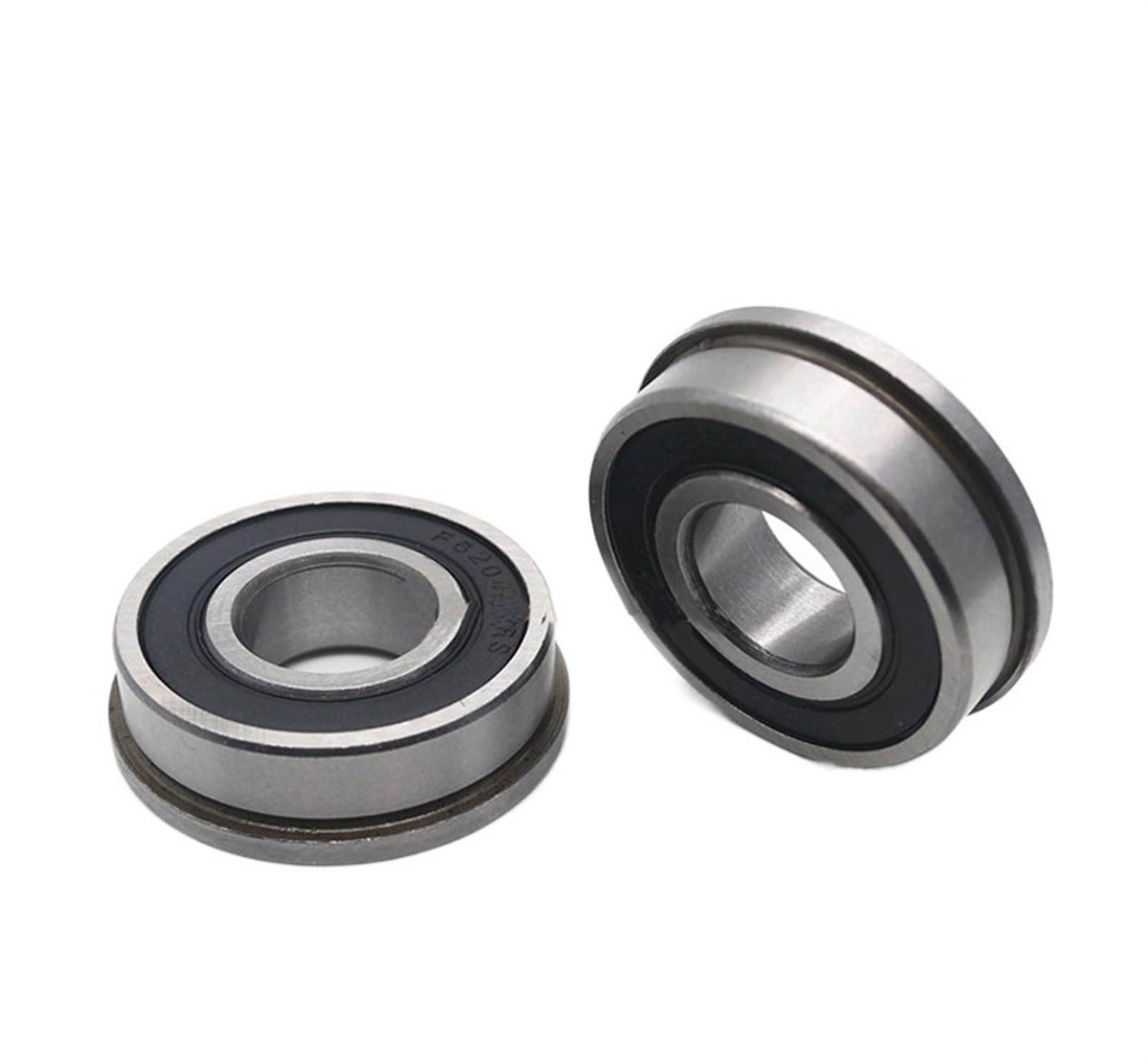 VSPPJYFG Bimetal Seal Shield Micro deep Groove Bearing 1pcs Flange Bearing F6000 F6001 F6002 F6003 F6004 F6005 F6006-2RS(F6001)