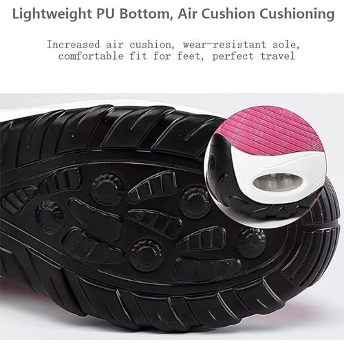 Musabela Orthopedic Sneakers for Women, Breathable Wide Toe Box Sneaker, Air Cushion Slip-On Platform Sneakers2