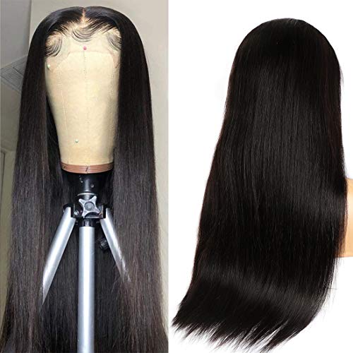 human hair wig lace frontal wig staight wig