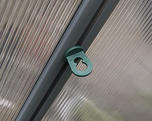 Palram Canopia Pflanzenaufhänger, Gewächshaus-Clips aus Kunststoff, 10 STK.