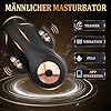LYAMais Masturbieren für Männer Mit APP-Steuerung 9 Modi Penis Vibrator Trainer Eichel Stimulation Masturbator, Sex Spielzeug für die Männer Leise Oralsex Taschenmuschi Masturbatoren #1