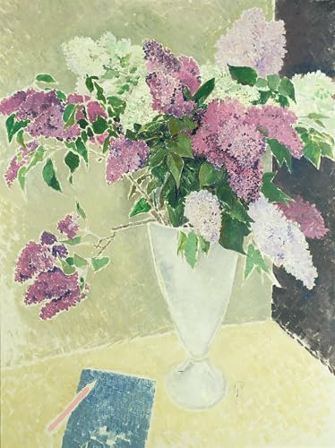 Lienzo Lillà di Glyn Philpot, arte de pared y cuadro decorativo de 60x90cm para interiores