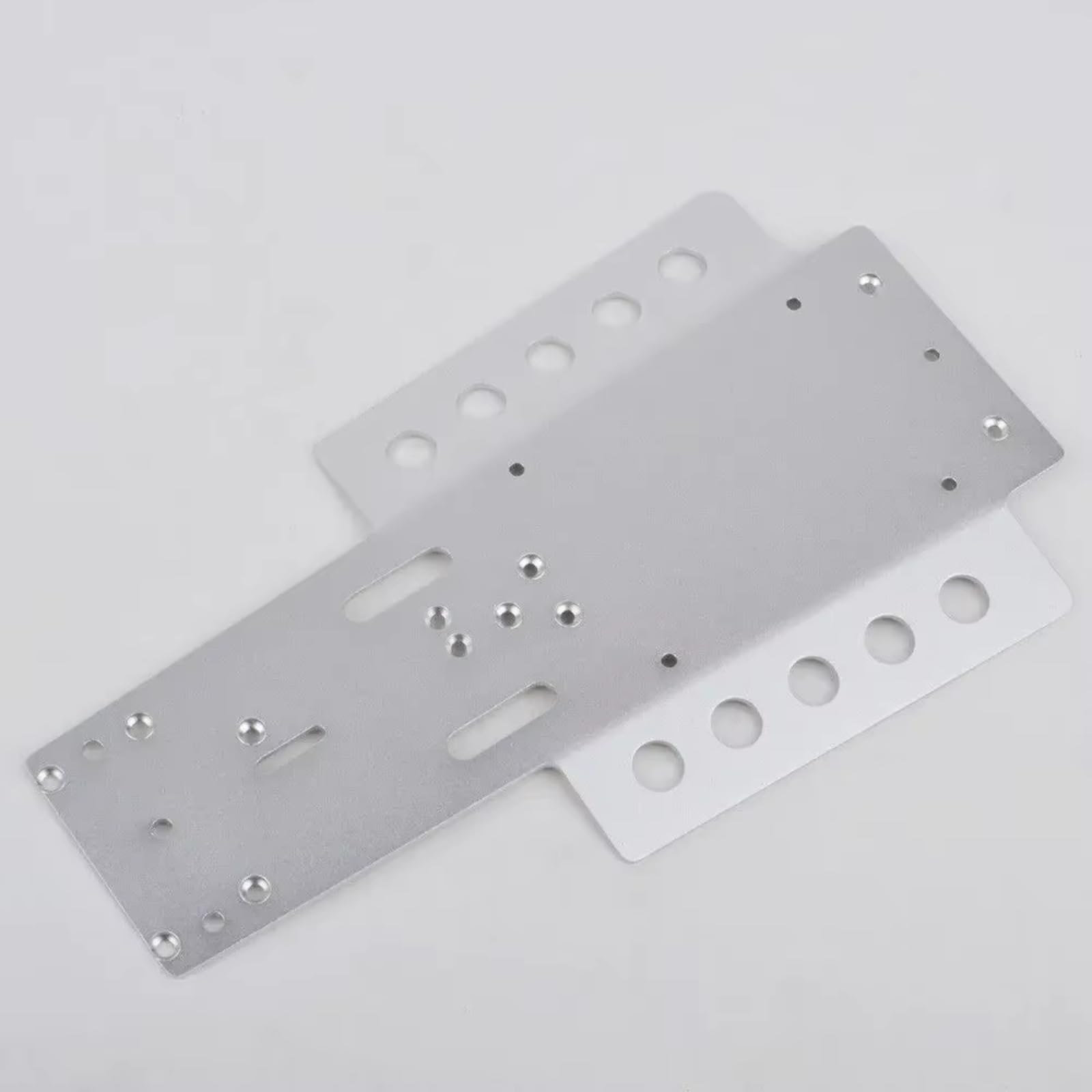 Compatible con Tamiya Sand Scorcher para Buggy Champ RC Coche Piezas Upgrade Aluminio para Placa Chasis