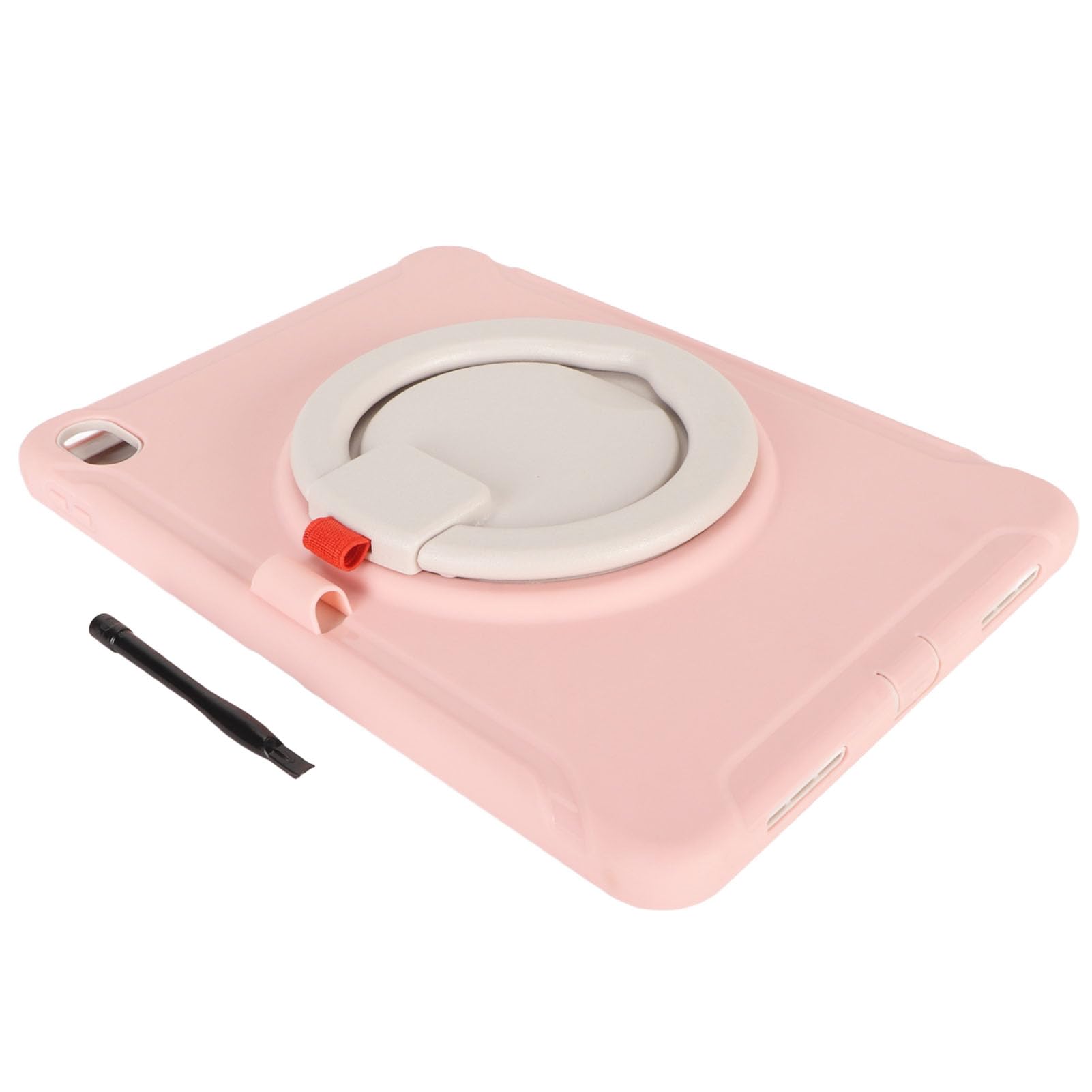 Jiawu Custodia Tablet Cover Protettiva Antiurto Rosa per Tablet IOS 10 Generazione 2022 con Supporto Penna per Bambini e Adulti