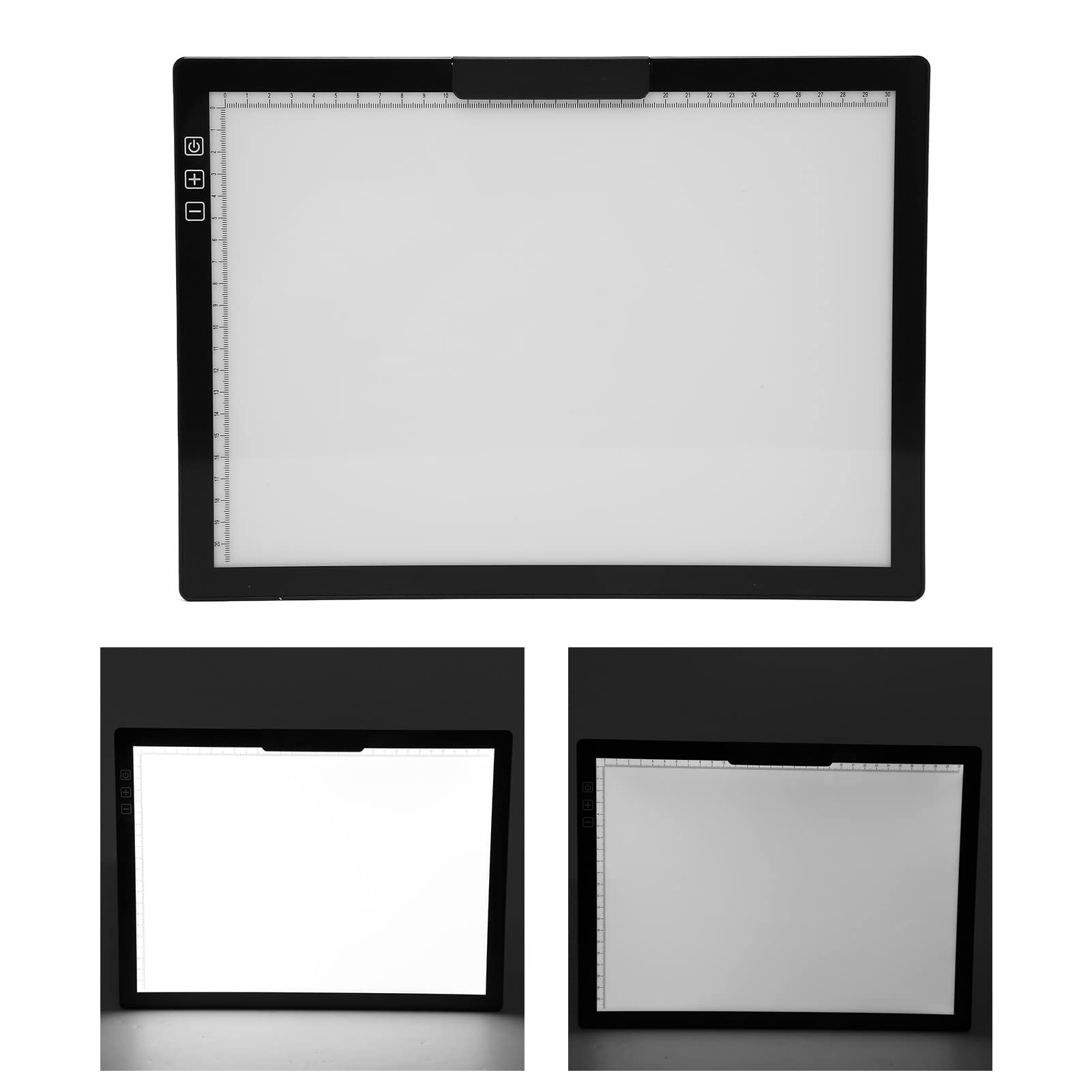 Artcraft LED Trace Light Pad, Portable Polyvalent Tracing LED Board Light Box Rechargeable Longue Durée de Vie de la Batterie pour le Streaming pour l'animation