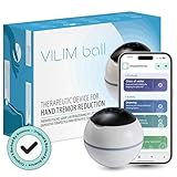 VILIM ball AI-Powered Vibration Therapy Ball – for Essential Tremor & Parkinson’s | Personalized Tremor Relief | Hand Therapy Ball | Scientifically Backed, Portable & Rechargeable
