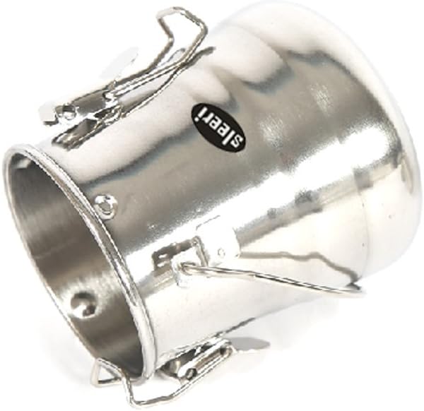 Stainless Steel Paint Brush Washer Cleaner Washing Bucket Wash Pen Barrel Art Supplies Artist Painting Tool (M)